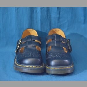 Black Dr. Martens Mary Janes